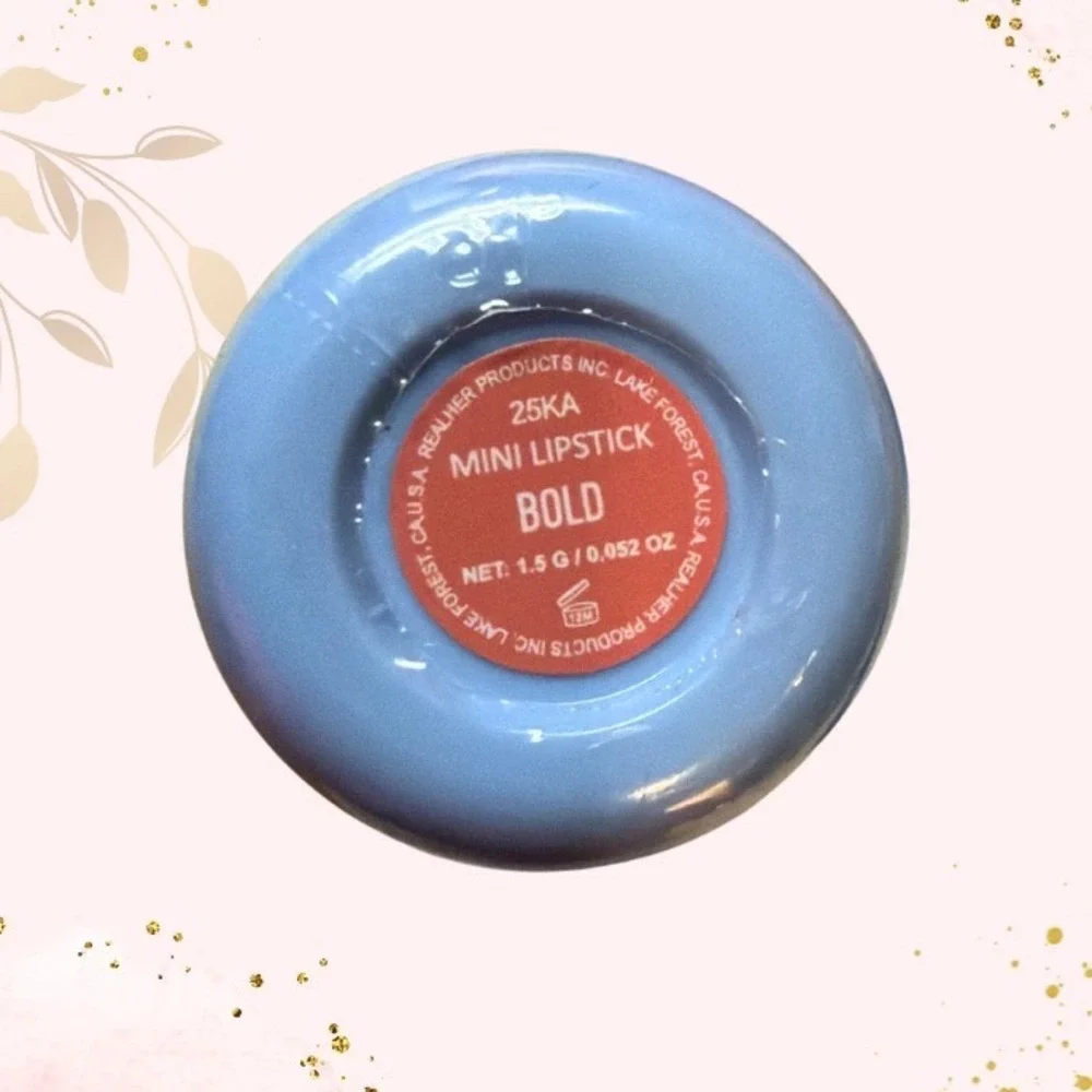 REALHER -‎ Mini Lipstick - BOLD - Warm Mauve Pink - *NEW*